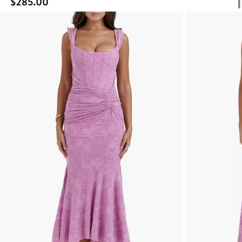 Elegant Pink Sleeveless Dress